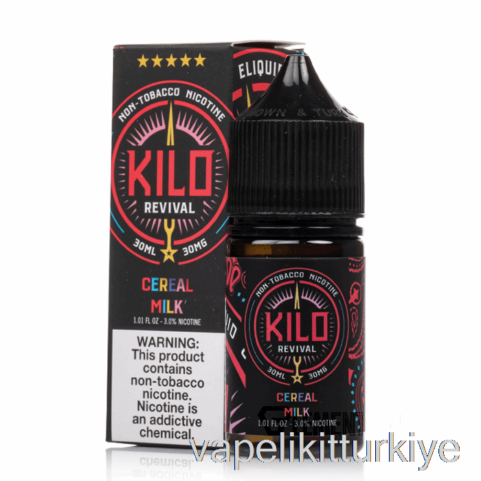 Vape Türkiye Tahıl Sütü - Kilo Canlandırma Tuzları - 30ml 30mg